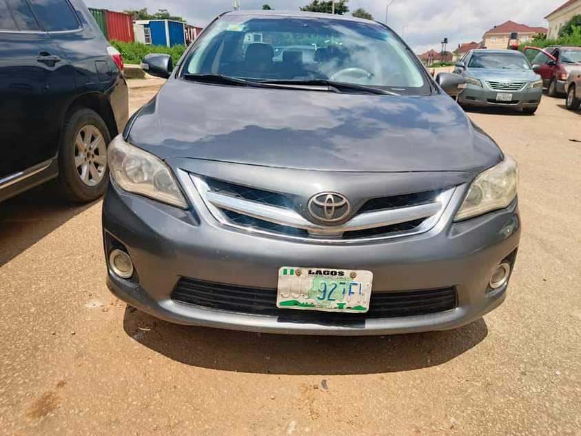 A picture of Distress used Toyota Corolla 2012 on Belt