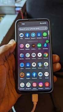 A picture of GOOGLE PIXEL 4A BEI SAFI NIPE HELA YAKULA SIKUKUU PIGA