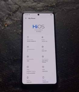 A picture of TECNO CAMON 20 256 450K LAST 0708553023