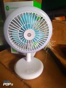 A picture of Rechargeable LED fan