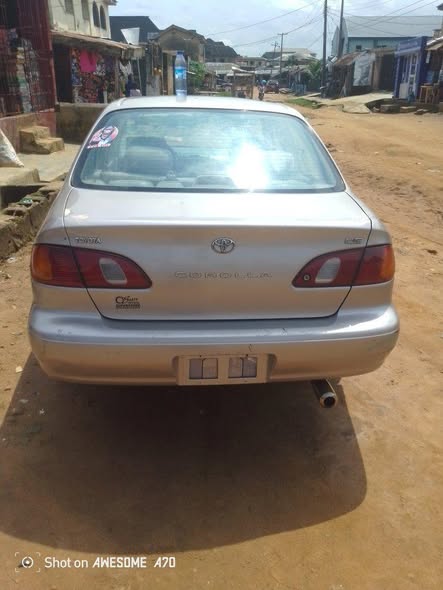 A picture of TOYOTA CORROLLA OKEREJOWOELO TOKUNBO STANDARD