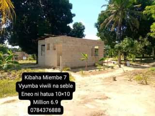 A picture of Nyumba kuanzia million 6 kibaha