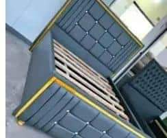 A picture of BedSofa za leather na Valvate