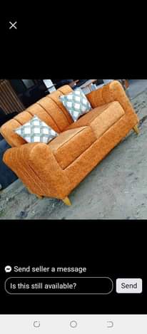 A picture of sofa mpya
