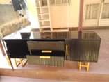 A picture of Black tv stand at affordable price