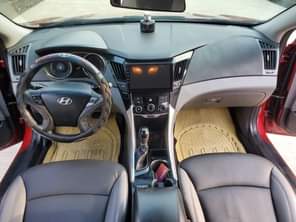 A picture of 5 months used Hyundai sonata 2014 model First body nothing