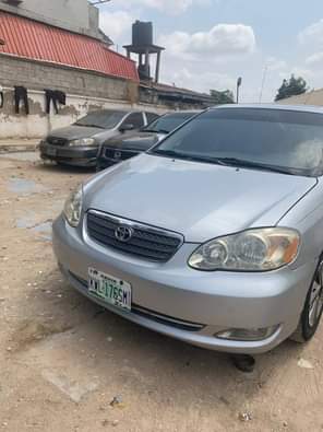 A picture of Super clean Belgium standard first body Toyota Corolla 2005 model