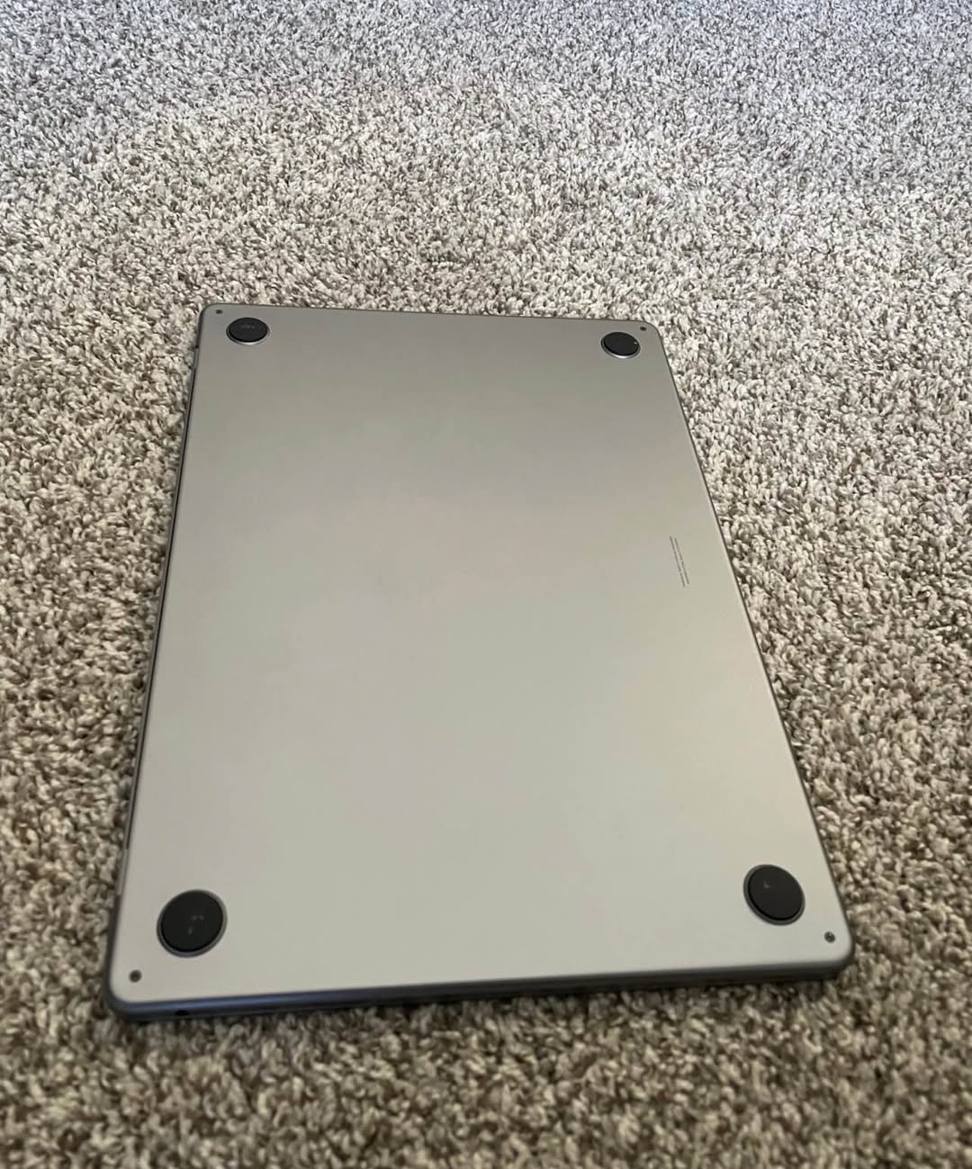 A picture of Macbook