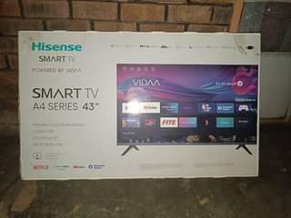 A picture of HISENSE 43 INCH SMART TV FOR SALE NANSANA