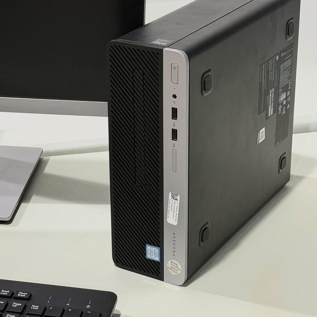 A picture of Hp Prodesk complete desktop Corei3 8th Gen Ram 8GB HDD
