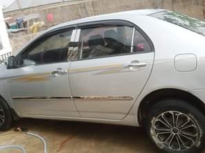 A picture of 2004 model Toyota Corolla Direct brief First body Everything working