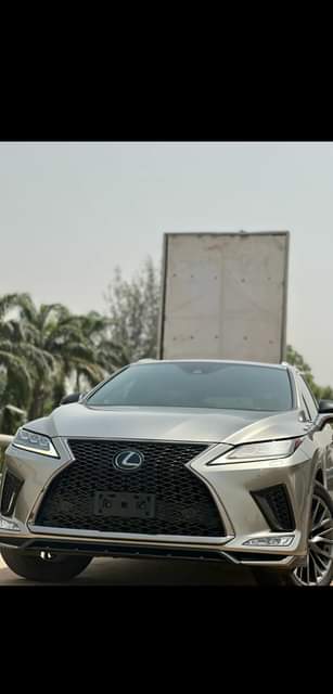 A picture of EXTREMELY CLEAN FOREIGN USED 2022 RX350 LEXUS F SPORT
