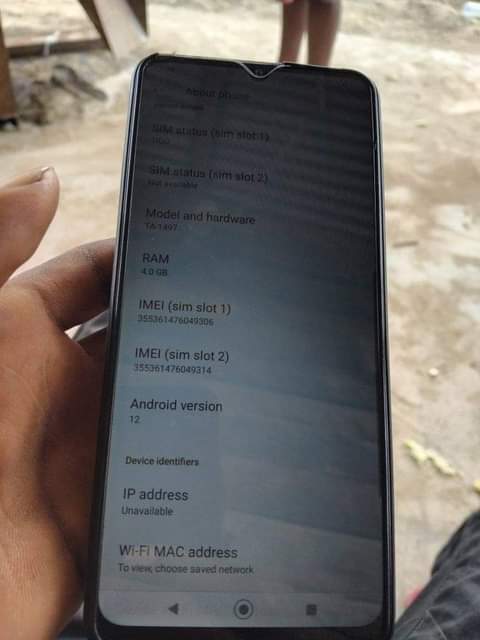 A picture of SIM nokia