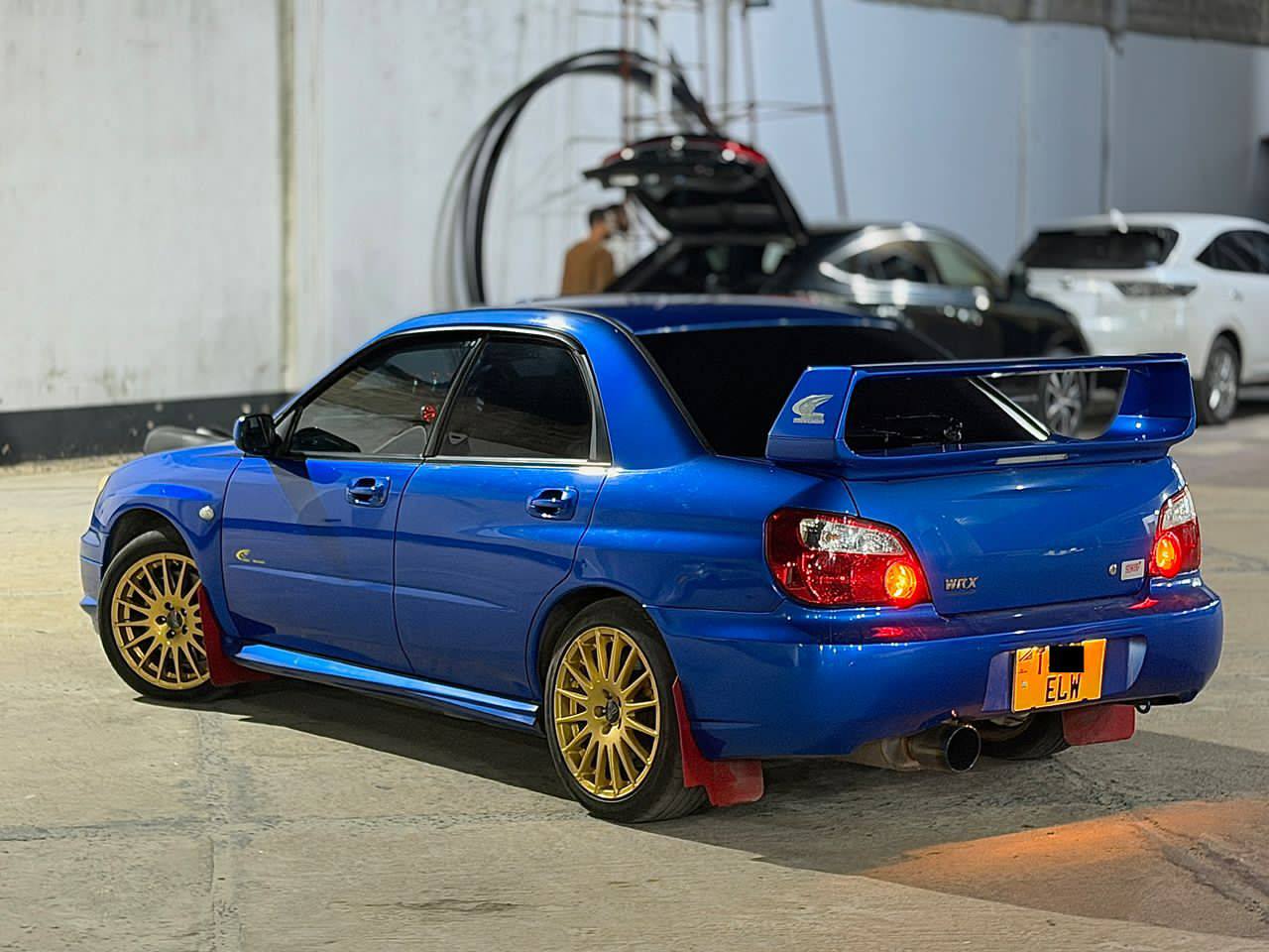 A picture of SUBARU STI MANUAL PRICE 41 000 000 MANUAL SPORTS RIMS
