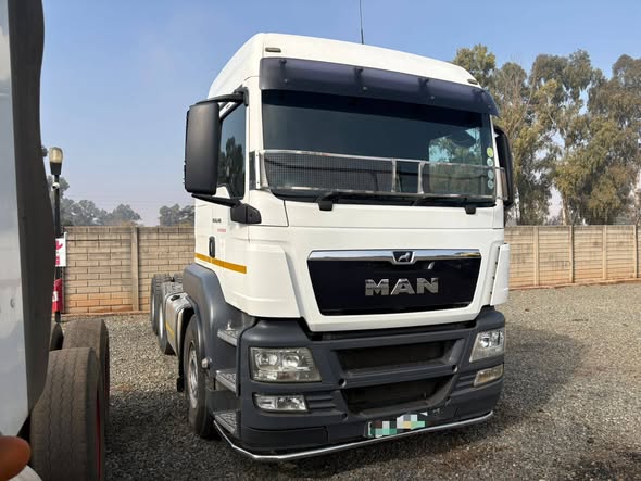 man truck