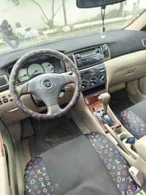 A picture of Very clean registered tokunbo standard Toyota Corolla 2003 model engine
