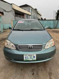 A picture of Toks Standard 2006model Toyota Corolla with 1st body and everything