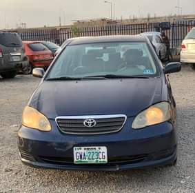 A picture of FIRST BODY An Extremely Home Used Toyota Corolla 2005 Model