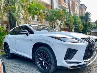 A picture of Rx350 2021 model foreign used pure first body engine super