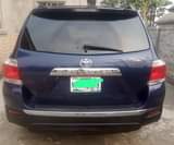 A picture of TOYOTA HIGHLANDER 2013 5 8M NAIRA SHARP BELGIUM TYPE