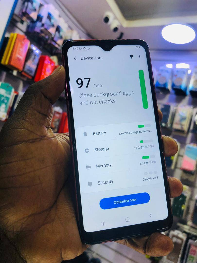 A picture of DOCOMO GALAXY A21