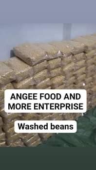 A picture of Is like you need this our beans flour and washed