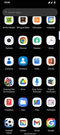 A picture of Redmi A1 plus