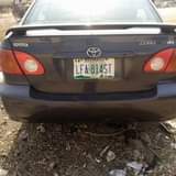 A picture of Toyota Corolla Le as e dey Hot