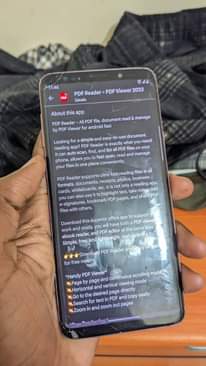 A picture of Samsung s9