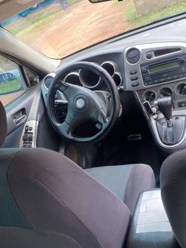 A picture of Awoof Toyota matrix 06 print on first body pan engine