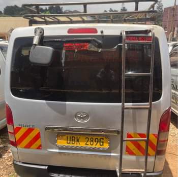 A picture of Toyota hiace drone