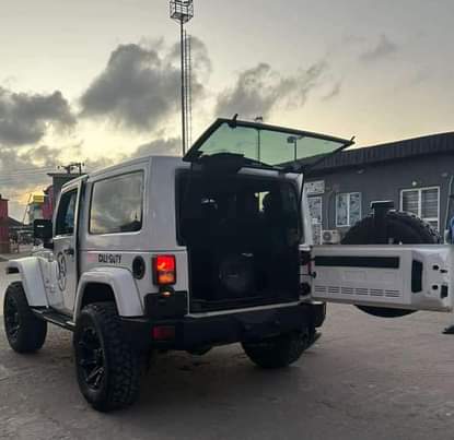 A picture of Registered 2013 Jeep Wrangler neatly used going for 19.5m Lagos