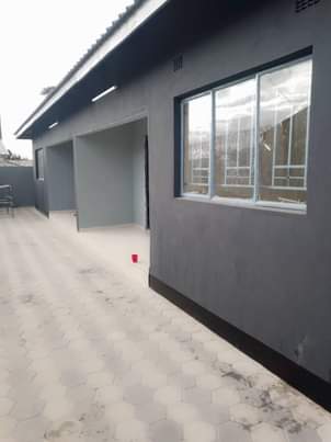 newly built houses