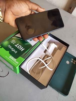 A picture of Infinix Hot10i kwa 145k Tu Piga 0744777917