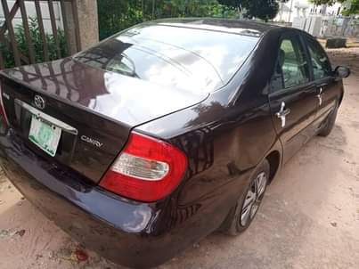A picture of Toyota camry 2004 model in perfect working condition Location Umuahia