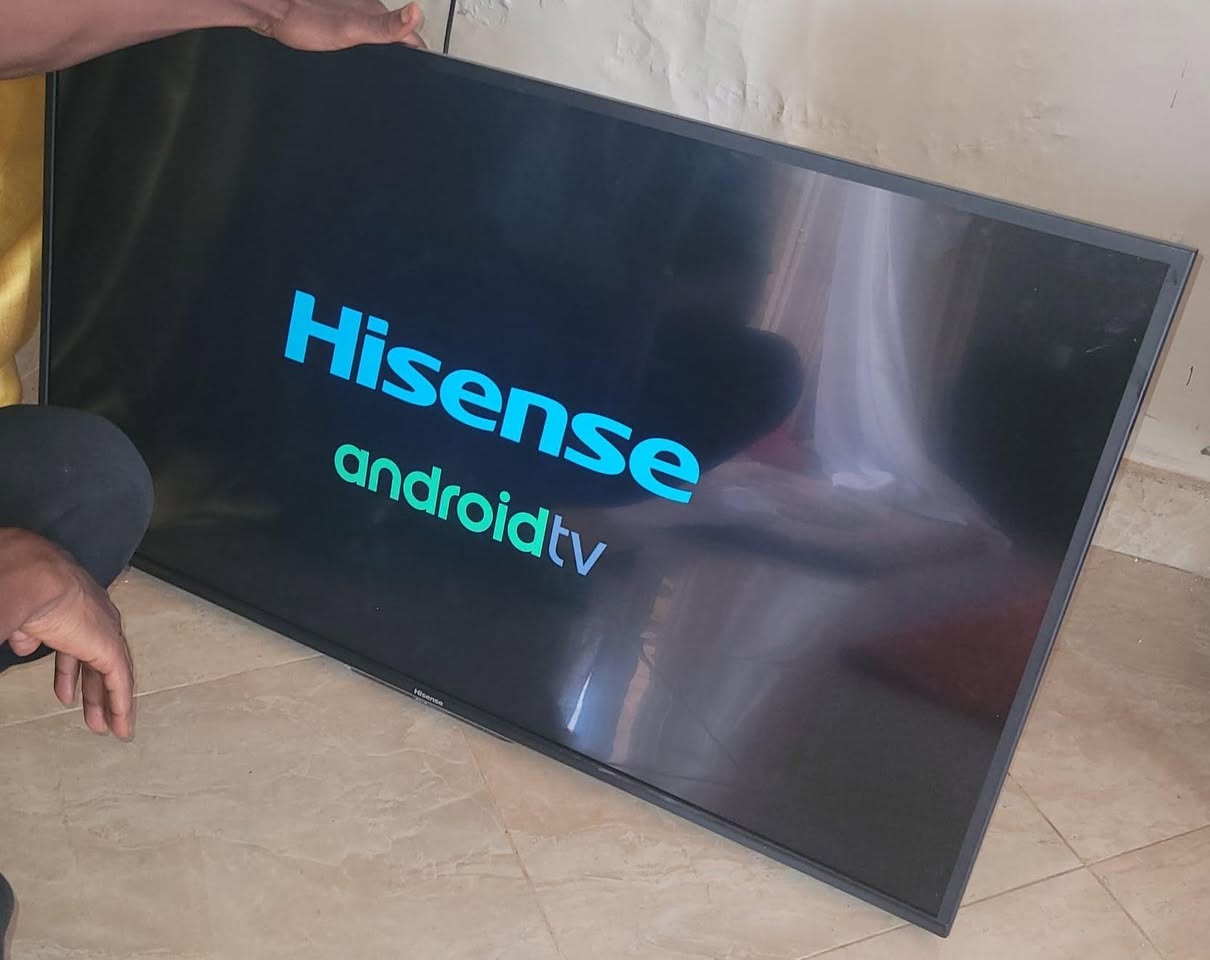 A picture of Hisense 43 inches smart android TV
