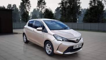 A picture of Toyota vitz 2015