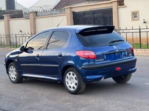 A picture of CLEAN NIGERIAN USED PEUGEOT 206 MANUAL TRANSMISSION NORMAL ENGINE EVERYTHING