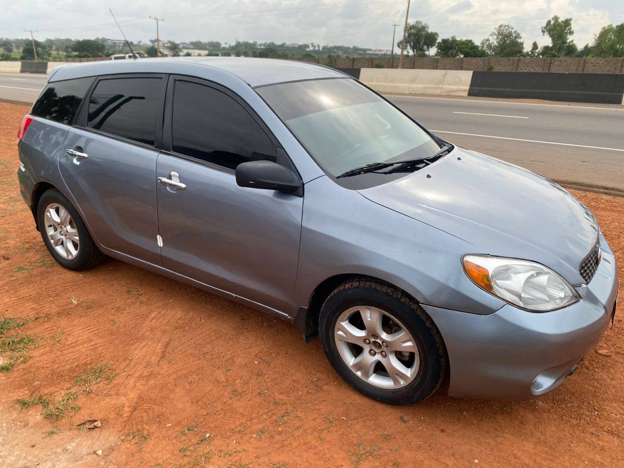 A picture of Extremely clean Toyota matrix untempered engine and gear chilling AC