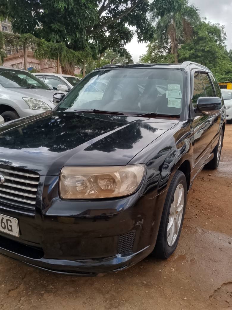 A picture of Subaru Forester Black interior Perfect condition For sale 0704482571