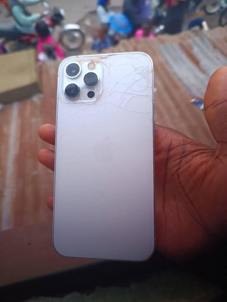 A picture of iPhone 12 pro max 512 locked