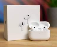 A picture of Airpod earphones