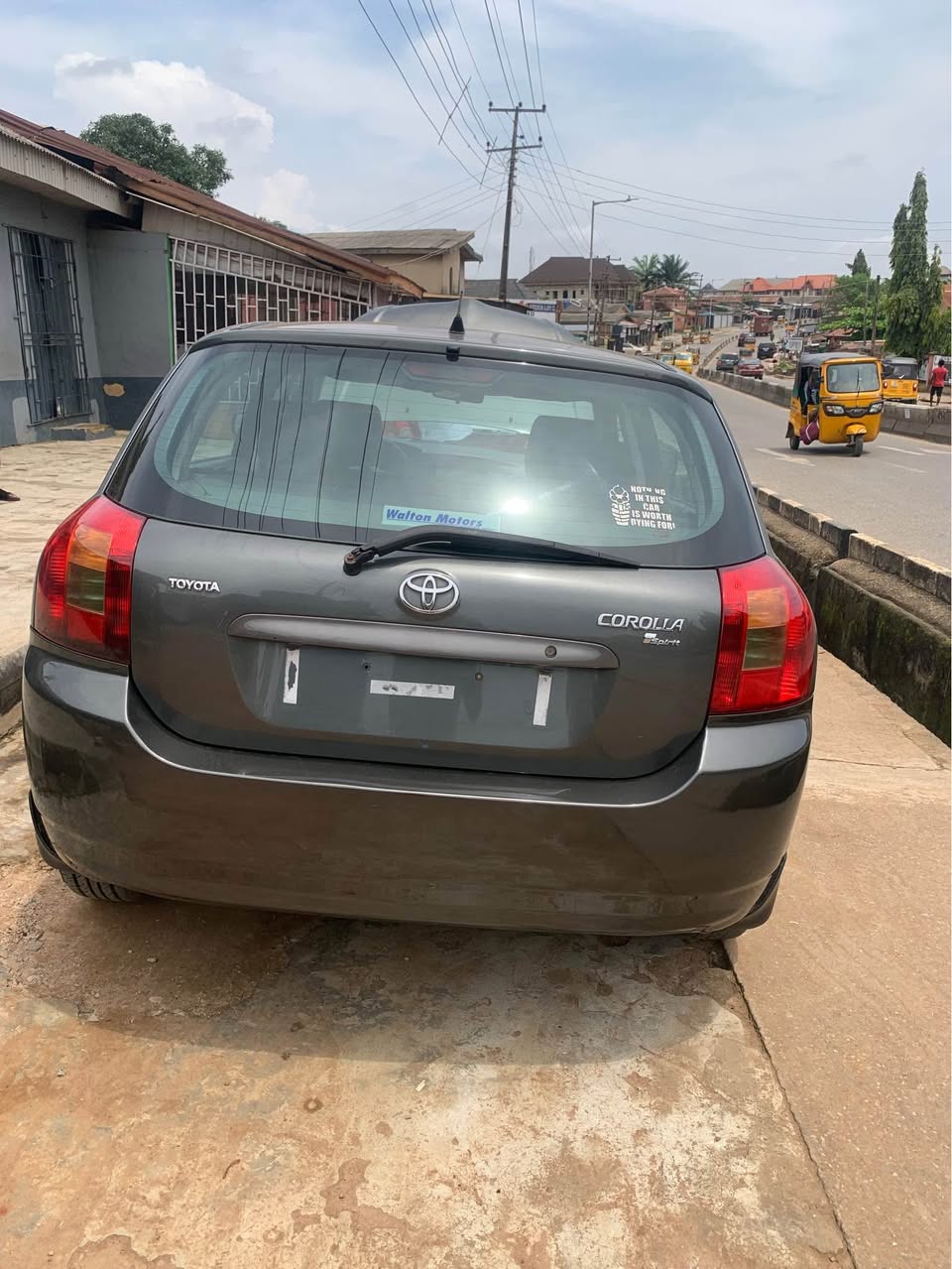 A picture of Foreign used Toyota Corolla Spirit