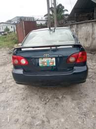 A picture of Toyota Corolla 2004 model sound engine gear and air condition