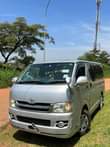A picture of Toyota hiace van