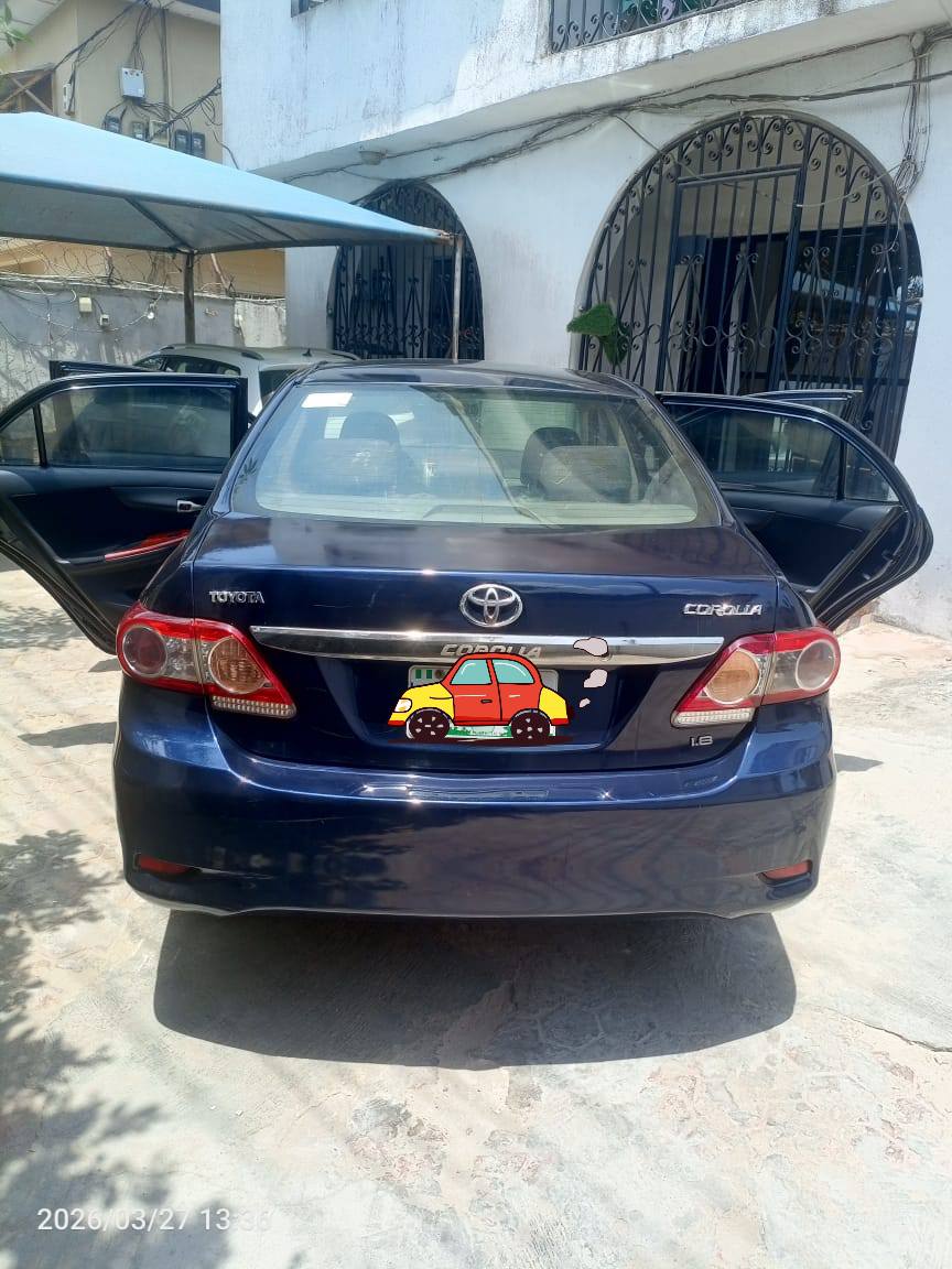A picture of Toyota Corolla 2012