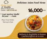 A picture of Asian food