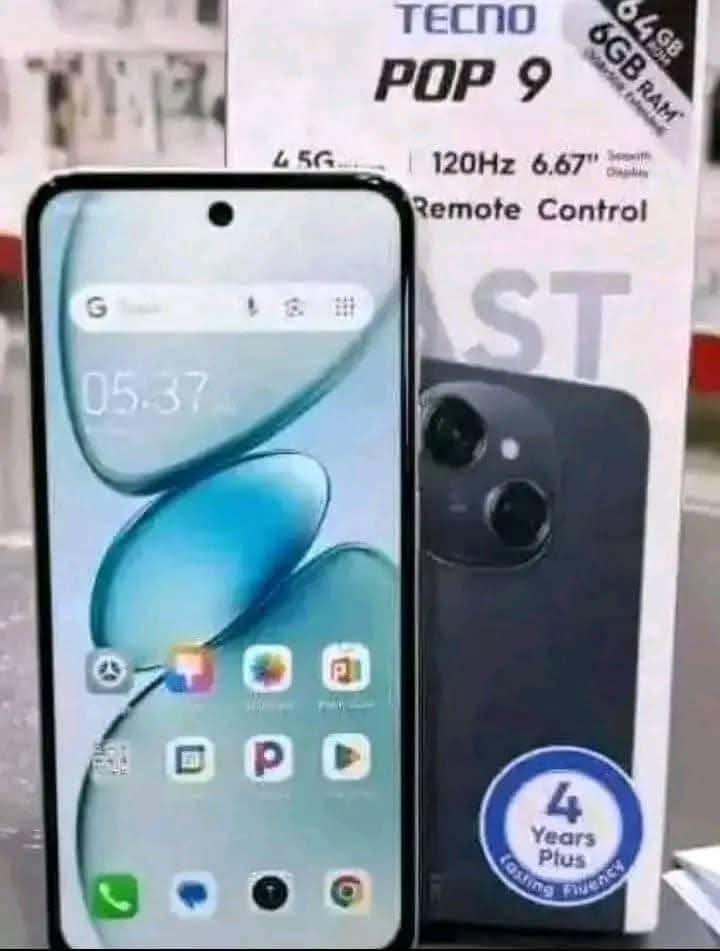 A picture of Tecno Pop 10 available and other products as well