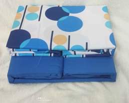 A picture of COTTON BEDSHEETS RESTOCKED The package Comes with Two Bedsheets Four