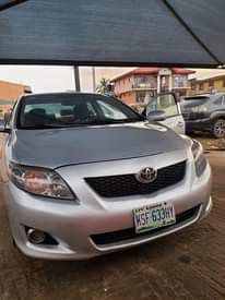 A picture of Toyota corolla 09 010 model